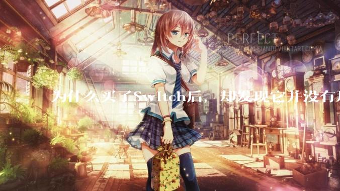 为什么买了Switch后，却发现它并没有那么好玩？